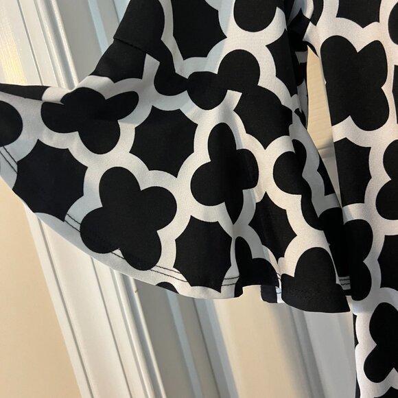 Black & White Dress Size 3XL - Picture 4 of 6